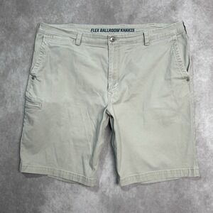 Duluth Trading Co Shorts Mens 41 Chino Flex Ballroom Khakis Workwear Stretch 11"